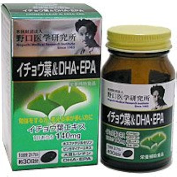 10個 野口医学研究所 イチョウ葉&DHA・EPA 60粒 国内正規品 新品 楽天市場】野口医学研究所 イチョウ葉＆DHA・EPA（510mg×60粒